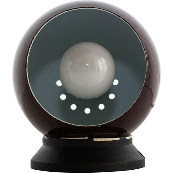 Image 1 of Vintage brown metal wall lamp by Benny Frandsen, 1960
