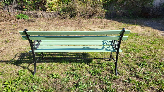 Image 1 of Art Nouveau Garden Bench