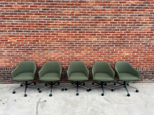 5 X Vitra | Bouroullec | Softshell | Green