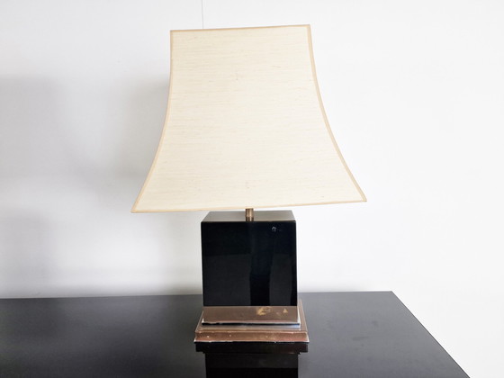 Image 1 of 2x Jean Claude Mahey table lamps