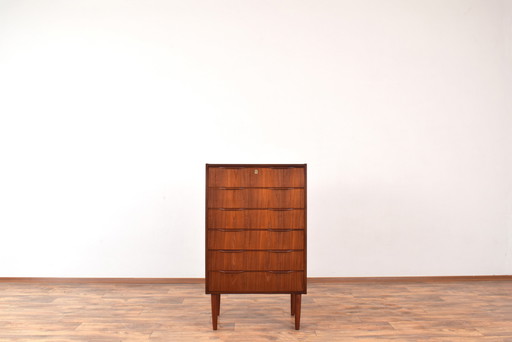 Mid-Century Danish Teak Chest Of Drawers, 1960S.