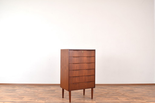 Mid-Century Danish Teak Chest Of Drawers, 1960S.