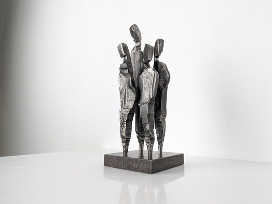 Image 1 of Mobile Sculpture In Steel By Maxime Plancque