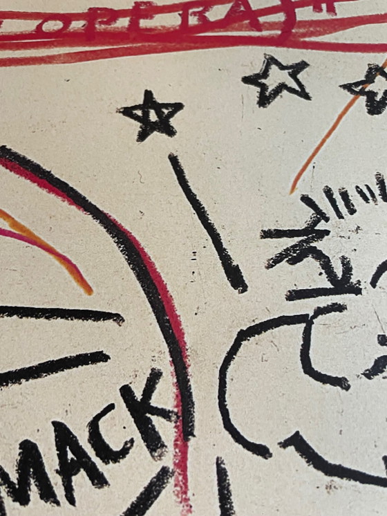 Image 1 of Jean Michel Basquist (1960-1988), Un'opera, 1985 (Dettaglio/Dettaglio), Copyright Estate Of Jean Michel Basquiat, concesso i