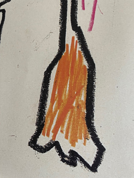 Image 1 of Jean Michel Basquist (1960-1988), Un'opera, 1985 (Dettaglio/Dettaglio), Copyright Estate Of Jean Michel Basquiat, concesso i