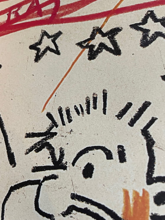 Image 1 of Jean Michel Basquist (1960-1988), Un'opera, 1985 (Dettaglio/Dettaglio), Copyright Estate Of Jean Michel Basquiat, concesso i