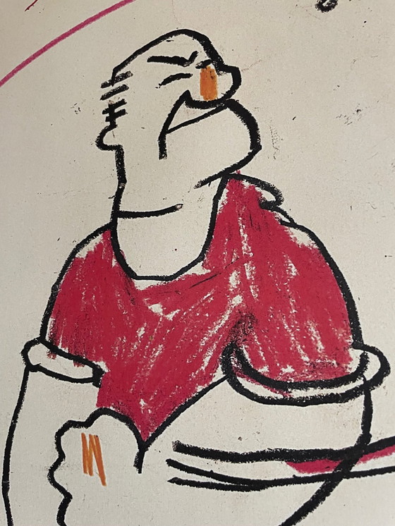 Image 1 of Jean Michel Basquist (1960-1988), Un'opera, 1985 (Dettaglio/Dettaglio), Copyright Estate Of Jean Michel Basquiat, concesso i