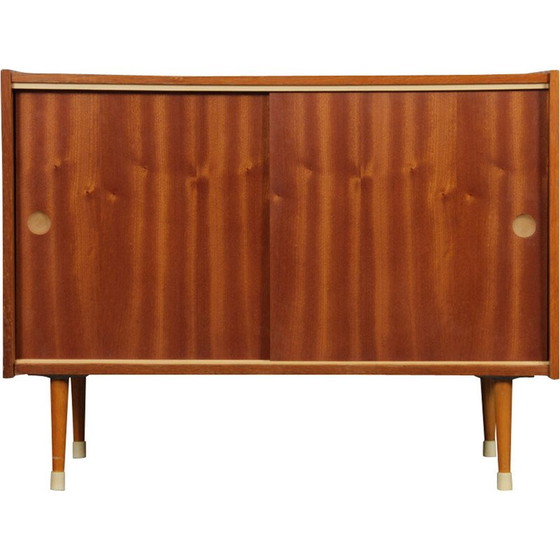 Image 1 of Cassettiera vintage in legno di quercia di Zapadoslovenske Nabytkarske Zavody, Cecoslovacchia 1960