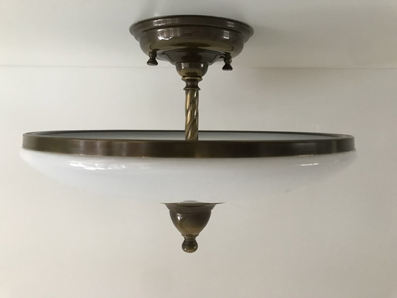 Image 1 of Lampada da soffitto vintage Frantzen - Lampada da soffitto