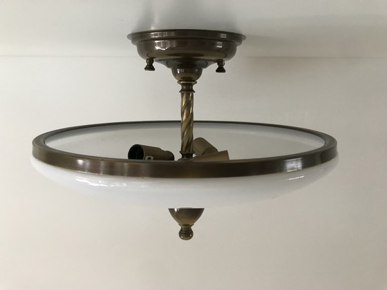 Image 1 of Lampada da soffitto vintage Frantzen - Lampada da soffitto