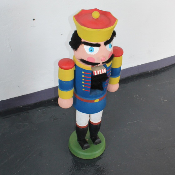 Image 1 of Nutcracker King Hand-painted Erzgebirge