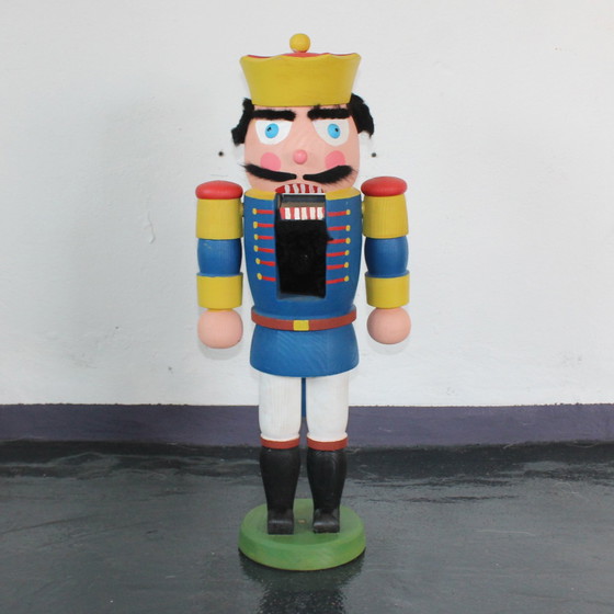 Image 1 of Nutcracker King Hand-painted Erzgebirge