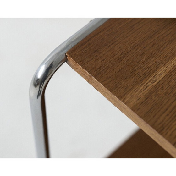 Image 1 of Vintage wooden side table model B12 by Marcel Breuer for Thonet, 1930