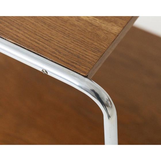 Image 1 of Vintage wooden side table model B12 by Marcel Breuer for Thonet, 1930