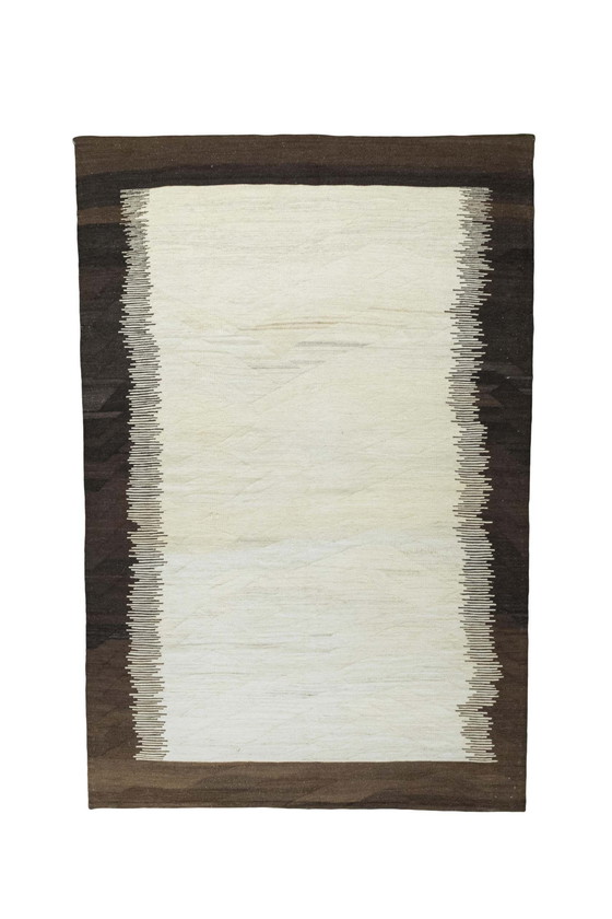 Image 1 of Hand-woven designer kilim Fars - New - 227 X 151 Cm