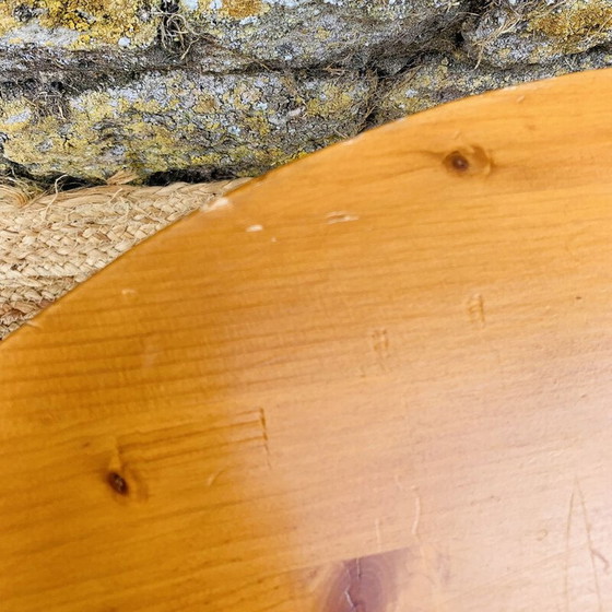Image 1 of Vintage coffee table with pair of poufs