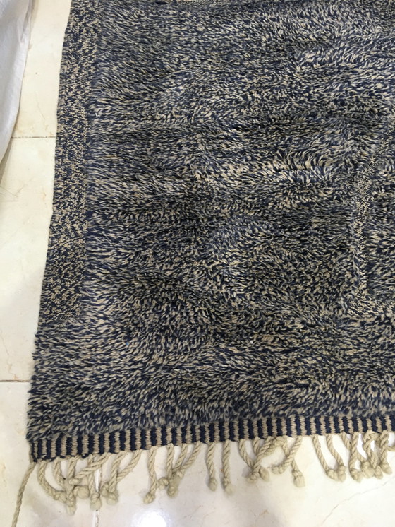 Image 1 of Exceptionnel tapis berbère marocain Mrirt 2m94 x 1m95