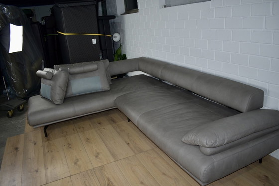 Image 1 of Leather sofa Dieter Knoll leather couch leather corner sofa sofa couch corner sofa sofa bed