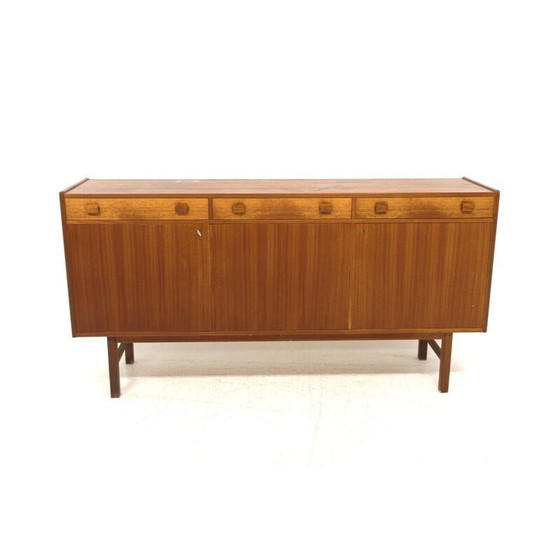 Image 1 of Scandinavian vintage teak sideboard, Sweden 1960
