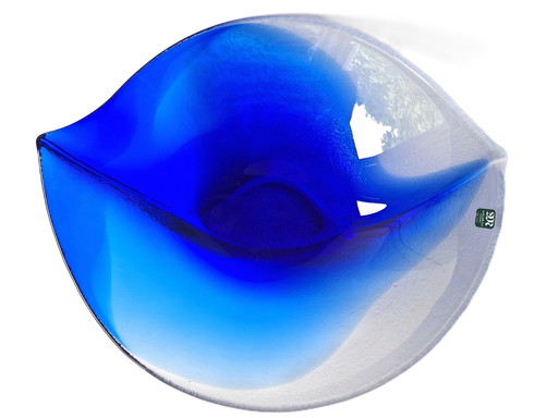 Mats Jonasson - Large "Magic Blue" Bowl