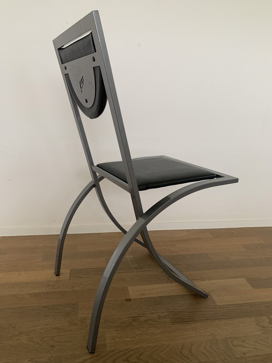 Image 1 of 3x KFF Karl Friedrich Förster sinus chairs