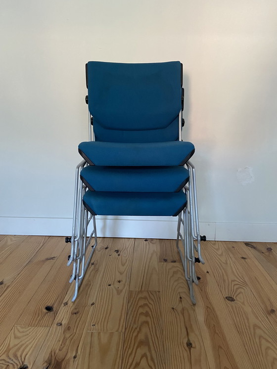 Image 1 of 3x Giroflex chair by Albert Stoll