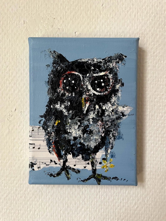 Image 1 of Painting Of An Owl