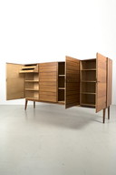 Vintage blonde dresser