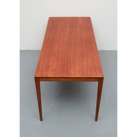 Image 1 of Vintage scandinavian coffee table in teak, 1960s