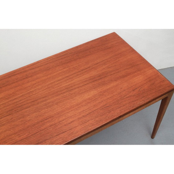 Image 1 of Vintage scandinavian coffee table in teak, 1960s