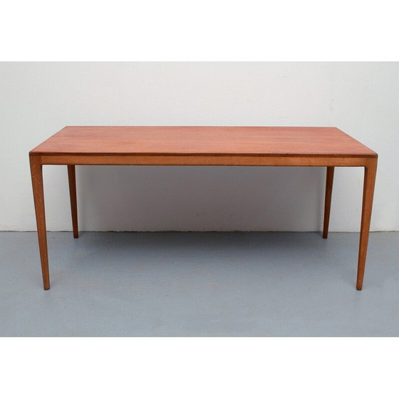 Image 1 of Vintage scandinavian coffee table in teak, 1960s