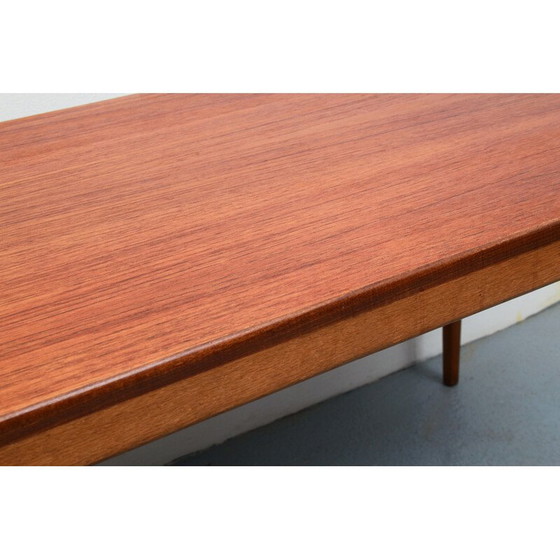 Image 1 of Vintage scandinavian coffee table in teak, 1960s