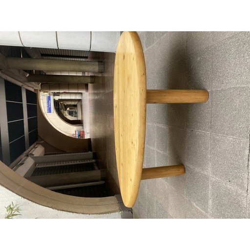 Vintage table by René Martin for Charlotte Perriand, 1955