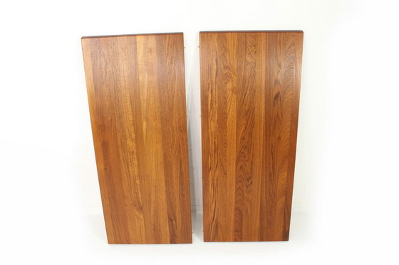 Image 1 of Mikael Laursen Danish XXL Teak Dining Table with 2 insert plates