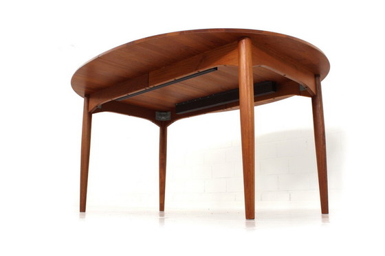 Image 1 of Mikael Laursen Danish XXL Teak Dining Table with 2 insert plates