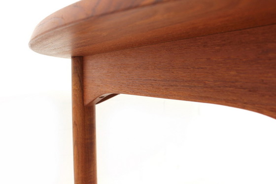 Image 1 of Mikael Laursen Danish XXL Teak Dining Table with 2 insert plates