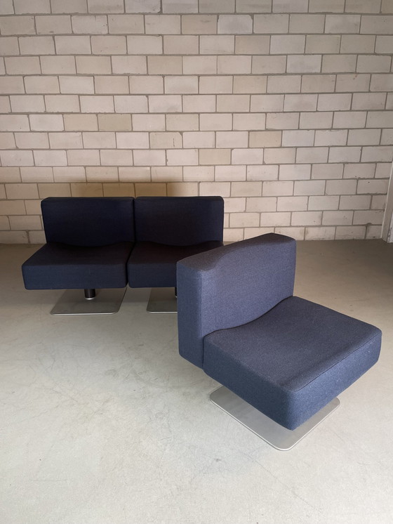 Image 1 of Mauser System 350 Lounge Sofa By Herbert Hirche