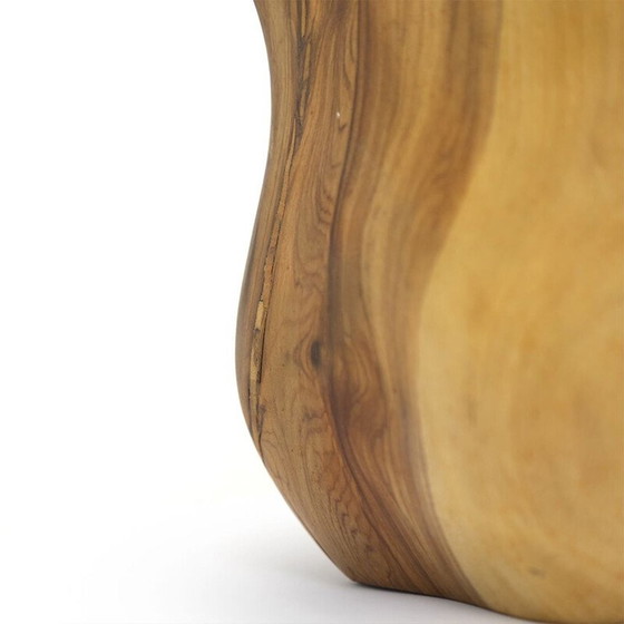Image 1 of Vintage vase in shaped wood, 1960