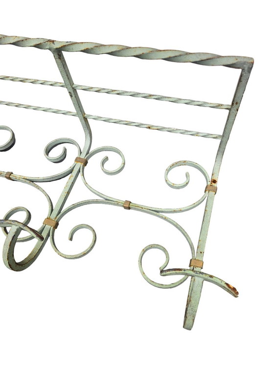 Image 1 of Antique Wrought Iron Coat Rack