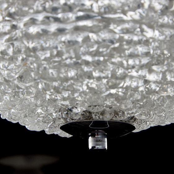 Image 1 of Vintage plexiglass and metal pendant lamp, 1960
