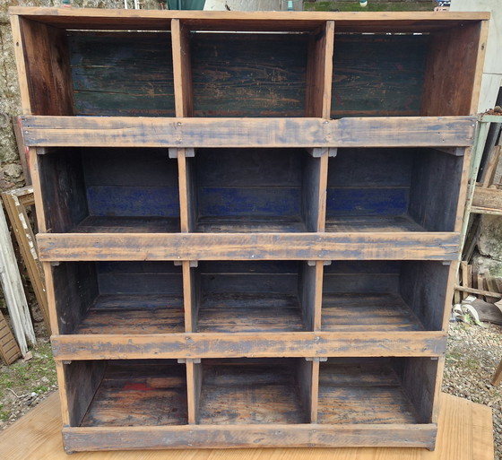 Image 1 of 12-Rack Craft Cabinet