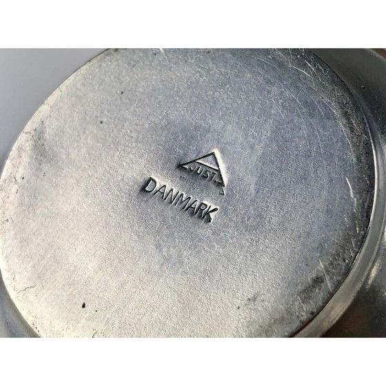 Image 1 of Vintage pewter salt cellar by Just Andersen, Denmark 1940