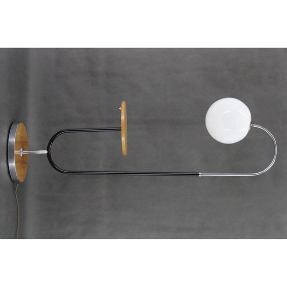 Image 1 of Vintage Bauhaus floor lamp, Czechoslovakia 1930