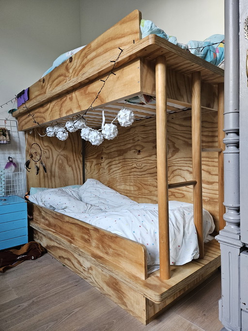 Children Bunk Bed 80Br X180Cm Long