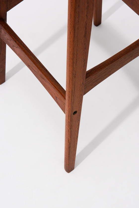 Image 1 of Rare Set Of 4 Bar Stools - Johannes Andersen