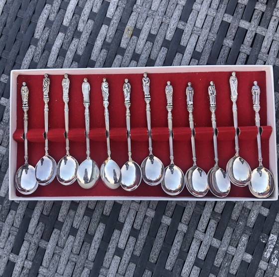 Image 1 of 12x Apostle Spoons