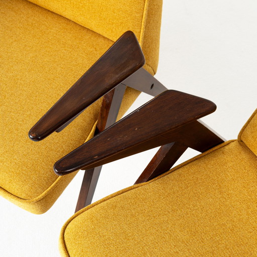 2X "Bunny" Armchairs By Jozef Czierowski 1960S