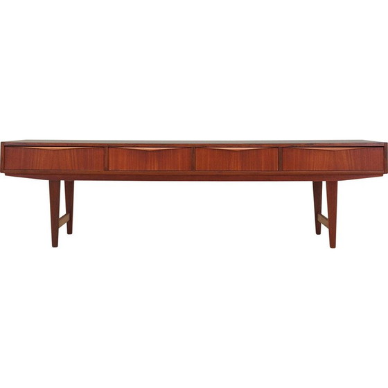 Image 1 of Vintage teak lowboard, Denmark 1970s