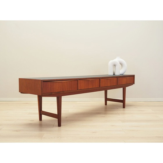 Image 1 of Vintage teak lowboard, Denmark 1970s