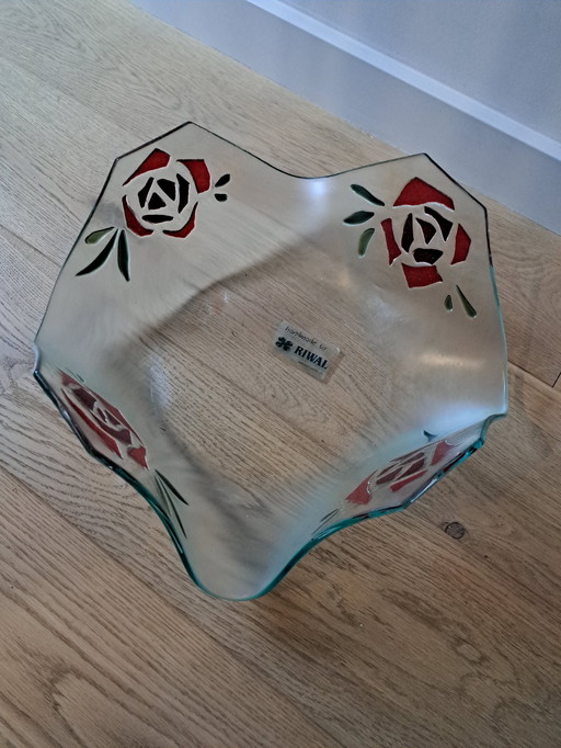 Handmade Glass Bowl Riwal